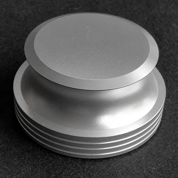 Metal aluminiu disc de Vinil Greutate Stabilizator Disc Echilibrat Clemă pentru Platan LP Înregistrare Jucător Accesorii de Argint