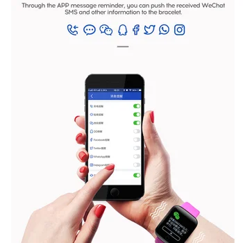 Ceas inteligent Bărbați Tensiunii Arteriale Smartwatch rezistent la apa Femei Monitor de Ritm Cardiac Fitness Tracker Ceas GPS Sport Pentru Android IOS
