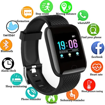Ceas inteligent Bărbați Tensiunii Arteriale Smartwatch rezistent la apa Femei Monitor de Ritm Cardiac Fitness Tracker Ceas GPS Sport Pentru Android IOS