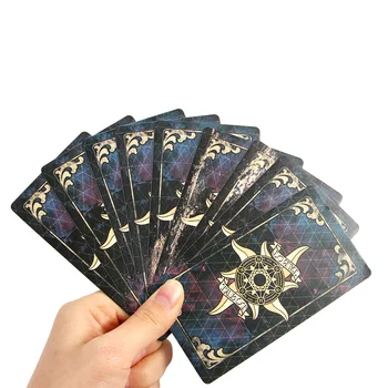 Holografic Stralucitoare Stralucitoare Tarrot Tarot Ghicitul Truc Pachet De 78 De Cărți Ori Rider Waite Tarot Carduri