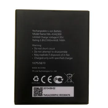 2300mAh NBL-43A2300 Baterie Pentru neffos C5s TP704A TP704C C5A TP703A smartphone Li-ion bateria Li-Polimer de Baterii