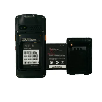 Original QR 1D Laser 2D Barcode Scanner Android Handheld PDA Terminalul de Colector de Date IP67 rezistent la apa 8000mAH Baterie NFC GPS