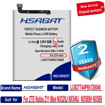 Original HSABAT Baterie de 4000mAh pentru ZTE Nubia Z11 Mini NX529J Nubia Z11 miniS NX549J Z17 mini NX569H NX569 NX529J