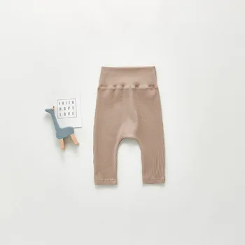 MILANCEL 2021 Pantaloni pentru Copii Solid Toddler Boys Harem Pantaloni cu Talie Înaltă pentru Fete PP Pantaloni de Primăvară Haine Nou-nascuti