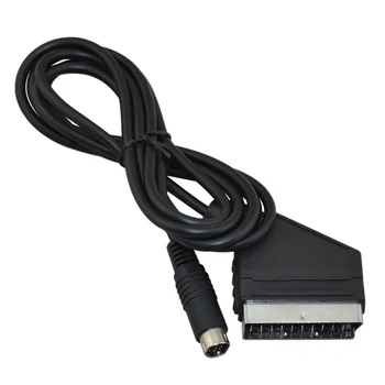 Cablu AV Scart Video, TV prin Cablu plumb pentru Sega Saturn SS NTSC și PAL versiune