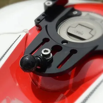 Motocicleta Unghi de Baza cu 10 mm, Gaura 1 Inch Capul Mingea Adaptor de Montare pentru Gopro Smartphone pentru GPS Garmin