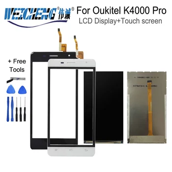 WEICHENG Pentru Oukitel K4000 Pro Display LCD+Touch Screen Testat Digitizer Panou de Sticlă pentru k4000 pro tv lcd Înlocuire