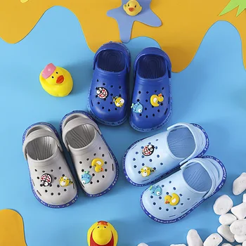 Vinde bine Noua Moda Copii Grădină Pantofi Băieți și Fete Desene animate Sandale de Vară Papuci de Înaltă Calitate de Gradina pentru Copii Sandale pentru Copii