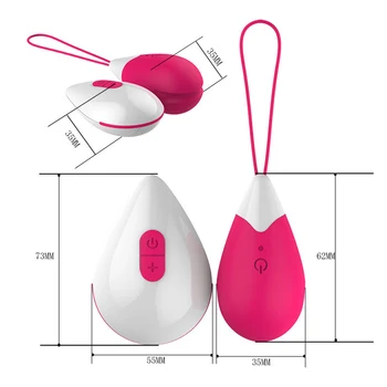 Ouă vibratoare pentru Femei Vaginale G-spot Vibrator bile Kegel Control de la Distanță Dragoste ou masturbator Erotice jucarii Sexuale pentru Femei