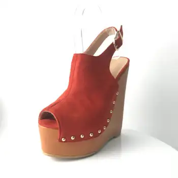 DoraTasia Sexy Dimensiuni mari 34-47 pantofi Pene de Partid Sandale Femei Pantofi Peep Toe platforma Pantofi cu Tocuri de Femeie Sandale