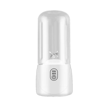6 Lame Portabil Storcator Electric USB Reîncărcabilă Smoothie Blender Aparat Mixer Cană cu Suc de Filtru Rapid Blendere