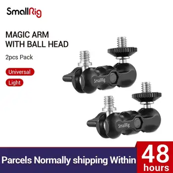 SmallRig Universal Magic Arme cu Mici Ballhead (Pachet 2 buc) Pentru Camera Cage/Placă de Top /Top Mâner/Monitor/Video Lumina -2158