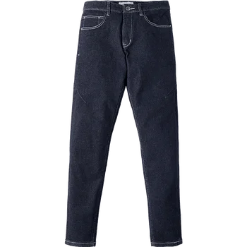 KUEGOU Bumbac toamna Om blugi albastru Micro elasticitatea Primăvară subțire de Moda de Înaltă calitate blugi barbati Pantaloni cu fermoar dimensiune LK-1838