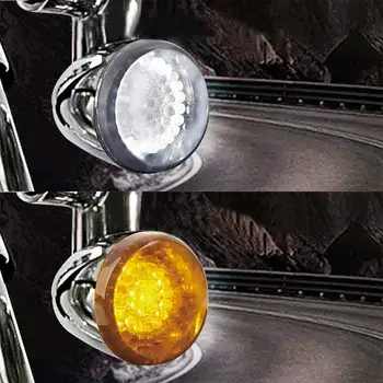 4 pachete de Semnalizare Lumini Lens Cover Compatibil pentru Dyna Fatboy Softail Road Glide