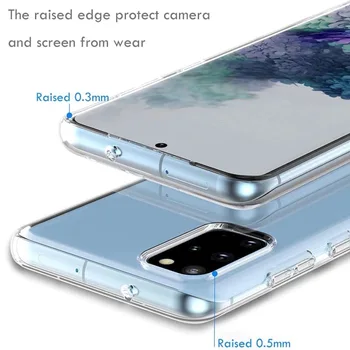 Silicon Transparent caz pentru Samsung S20 Fe