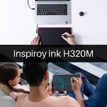 Huion H320M Desen Grafic Tabletă și tv LCD cu canale Digitale Tabla de Scris Comprimat HadWriting Pad cu Baterie-free, Stylus-ul pentru Android/PC