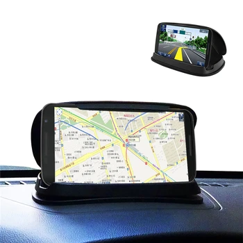 GPS auto Mount Titularului De Navigare 3-6.8 Inch Tablet Telefon Mat tabloul de Bord Stand Suport Anti Alunecare Suport Stabil B0R1