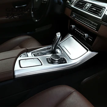 Auto styling Consola Capacul Panoului de Cadru Trim Cana de Apa Titularul de Decorare Autocolant Pentru BMW seria 5 F10 Interior Accesorii Auto
