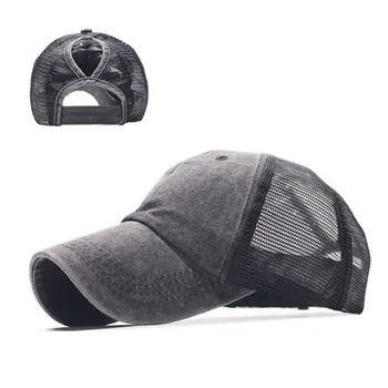 2020 Coada De Cal Șapcă De Baseball Pentru Femei De Vara Ochiurilor De Plasă Respirabil Trucker Hat Bărbați Os Spălat Tata Capace Doamnelor Pălărie Pălării De Soare