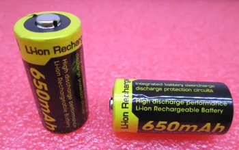 NOUL INCARCATOR de baterie cu litiu 3.7 V NL166 / RCR123A RCR123 CR123 CR123A 123 16340 650mah baterie reîncărcabilă Li-ion