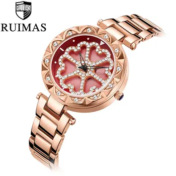 Top Brand de ceasuri de Lux de sex Feminin Fată Ceas de mână de Ziua Îndrăgostiților Prezent Ceas Femei Ceas de Afaceri Cuarț Impermeabil Ceasuri