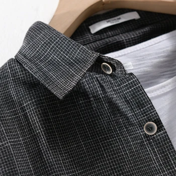 Primăvara și vara nou stil maneca lunga Italia brand camasa barbati casual din bumbac tricouri pentru barbati de moda solid shirt mens camisa