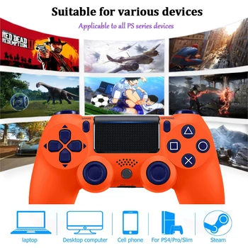 Bluetooth Vibrații Mobil Tabla de Joc Playstation 4 Pentru Controlul PS4 Controler Gamepad Joystick-ul Android Pc Ps4slim Jocuri Ps3