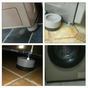 4buc Anti Vibrații Picioare Tampoane Mașină de Spălat covor de Cauciuc Anti-Vibrații Pad Uscător de Universal Fix Non-Alunecare Pad