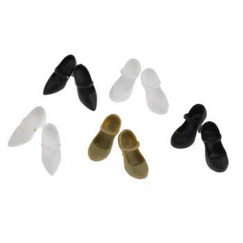 MagiDeal BJD Papusa de Plastic Jeleu Pantofi pentru 1/6 Păpuși Păpuși Printesa Dress-up