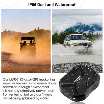 Micodus GPS Auto Tracker 4G micodus ML905 5000mAh Voce Monitor Magnetico 3G, 4G, GPS Tracker Auto Impermeabila Shake de Alarmă APP Gratuit