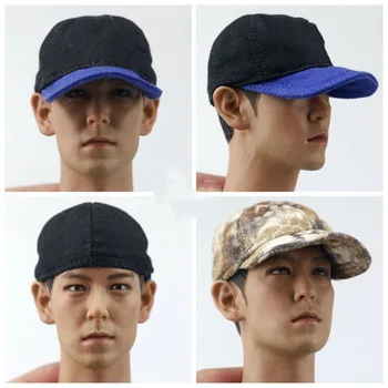 1/6 Scară de sex Masculin Soldat sculptura cap bigbang-coreean stea cu Pălărie de 12 inch Cifrele de Acțiune Organism