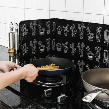 Folie de aluminiu cu ulei splash bord de protecție aragaz ecran splash ecran acasă de gătit bucătărie instrument de gadget-1 buc