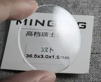 De Înaltă Calitate!1,0 mm Grosime, Dublu Dom Concavă Minerală de Sticlă Rotundă Selectați Dimensiunea de 20mm la 40mm