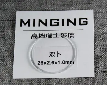 De Înaltă Calitate!1,0 mm Grosime, Dublu Dom Concavă Minerală de Sticlă Rotundă Selectați Dimensiunea de 20mm la 40mm