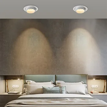 NOUL plafon încorporat corp de iluminat Estompat lumini LED spot 5W 10W 15W Extensibila led-uri spoturi pentru Foaier, Camera de zi