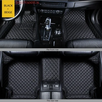 Masina personalizat Podea Mat Pentru Lexus GS450h GS 450h 2012-2018 anul Accesorii Auto din Piele, Covoare Covorase