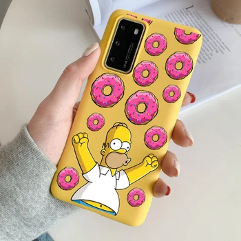 Homer J. Simpson Amuzant Bart Simpson Coque Desene animate Caz de Telefon Pentru Samsung Galaxy A50 A70 S20 S10 A51 A71 S20 S9 PLUS Moale TPU Caz