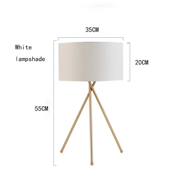 American Lampa de Podea Modern, Simplu, Etaj Trepied Lumină în Picioare de Lămpi pentru Camera de zi Dormitor Decor Lampa Stand Lumini Lampa Metal