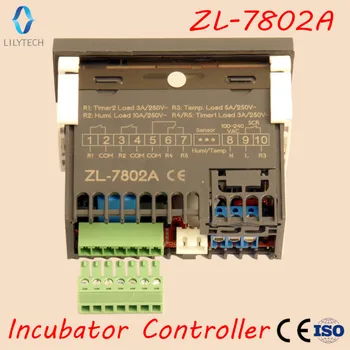 ZL-7802A,100-240VAC, Temperatură Umiditate Incubator, Multifuncționale, Automata Incubator, Incubator Controller, Lilytech
