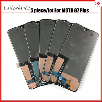 5 buc/lot G7 Plus LCD Display Pentru Motorola Moto G7 Plus Display LCD Touch Screen Digitizer Asamblare