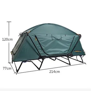 Camping Coupe Pat Portabil Mai mult Funcția de Supraviețuire în aer Liber Sălbatice, Pescuit, Teren Tente Dublu-punte de Umezeală, Ploaie-dovada Corturi
