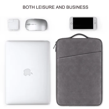 Manșon Notebook Macbook Caz pentru Laptop 15.4 14.1 13.3 inch Afaceri Impermeabil Geanta de Laptop Pentru ASUS, HP, Acer Xiaomi, Lenovo Dell