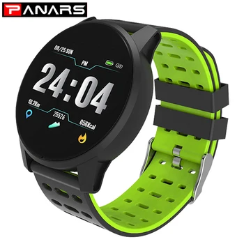 PANARS Verde Ceasuri Inteligente Tensiunii Arteriale Sport rezistent la apa Bratara Fitness Tracker Smartwatch Pentru Android, IOS, Telefon 9309