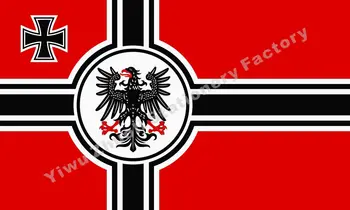 Germania reich German drapelul de război eagle Flag 3x5FT Imperiul German steag Poliester Dublu Cusute de Înaltă Calitate Banner