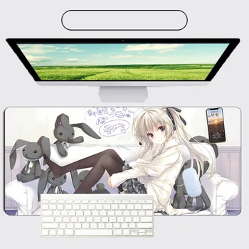 Anime Supradimensionate Mouse Pad Fată Drăguță Kasugano Sora Calculator Mat Notebook Pad Tastatură Tabelul Mat Birou pad Pentru Jocuri de noroc Oficiul de Studiu