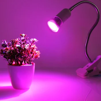 6W LED-uri Cresc Light E27, E14, GU10 Rosu+Albastru Fitolamp Plante de Interior Led Lampă Bec Pentru Plante Flori Semințe de Creștere Hidroponice, Grow Box