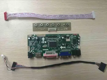 Yqwsyxl Control Board Monitor Kit pentru B140XW01 V9 B140XW01 V5 HDMI + DVI + VGA LCD ecran cu LED-uri Controler de Bord Driver