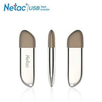 Netac USB 3.0 Stick Aliaj de Zinc Unitate Flash Creative Criptate Pen Drive 16GB 32GB 64GB 128GB Pendrive U352 16 32 64 128 GB Disc