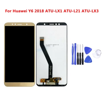 Display Pentru Huawei Y6 2018 UAT-LX1 UAT-L21 UAT-LX3 Display LCD + Touch Screen Digitizer Asamblare Pentru Y6 Prim-2018 Nou LCD
