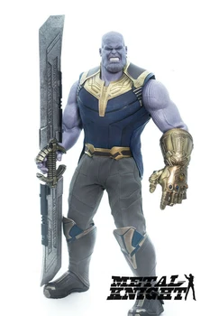 METAL KNIGHT 1/6 Thanos cu două tăișuri Lamă de cuțit Soldat Figura Scena Accesoriu Model de 12 inch de Acțiune Figura
